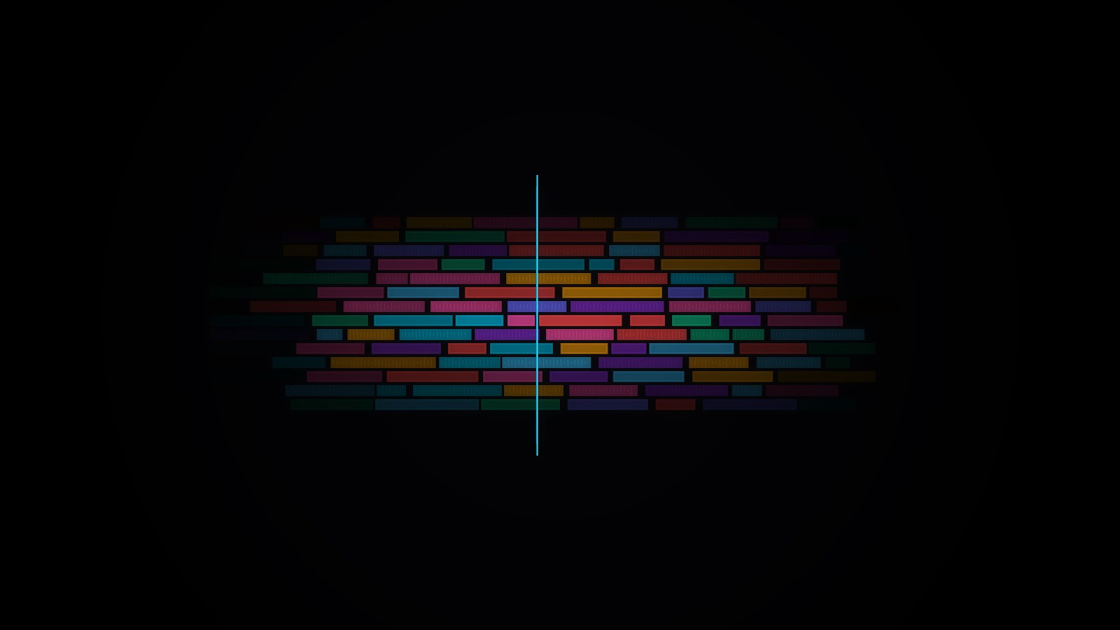 Avid Media Composer Timeline Glowing Concept